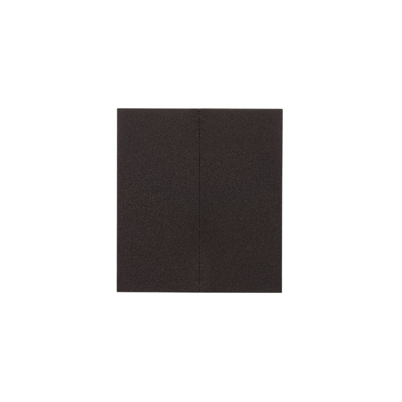 Выключатель STRONG 2 кл 10А с/у антрацит KRANZ KR-78-0706-5