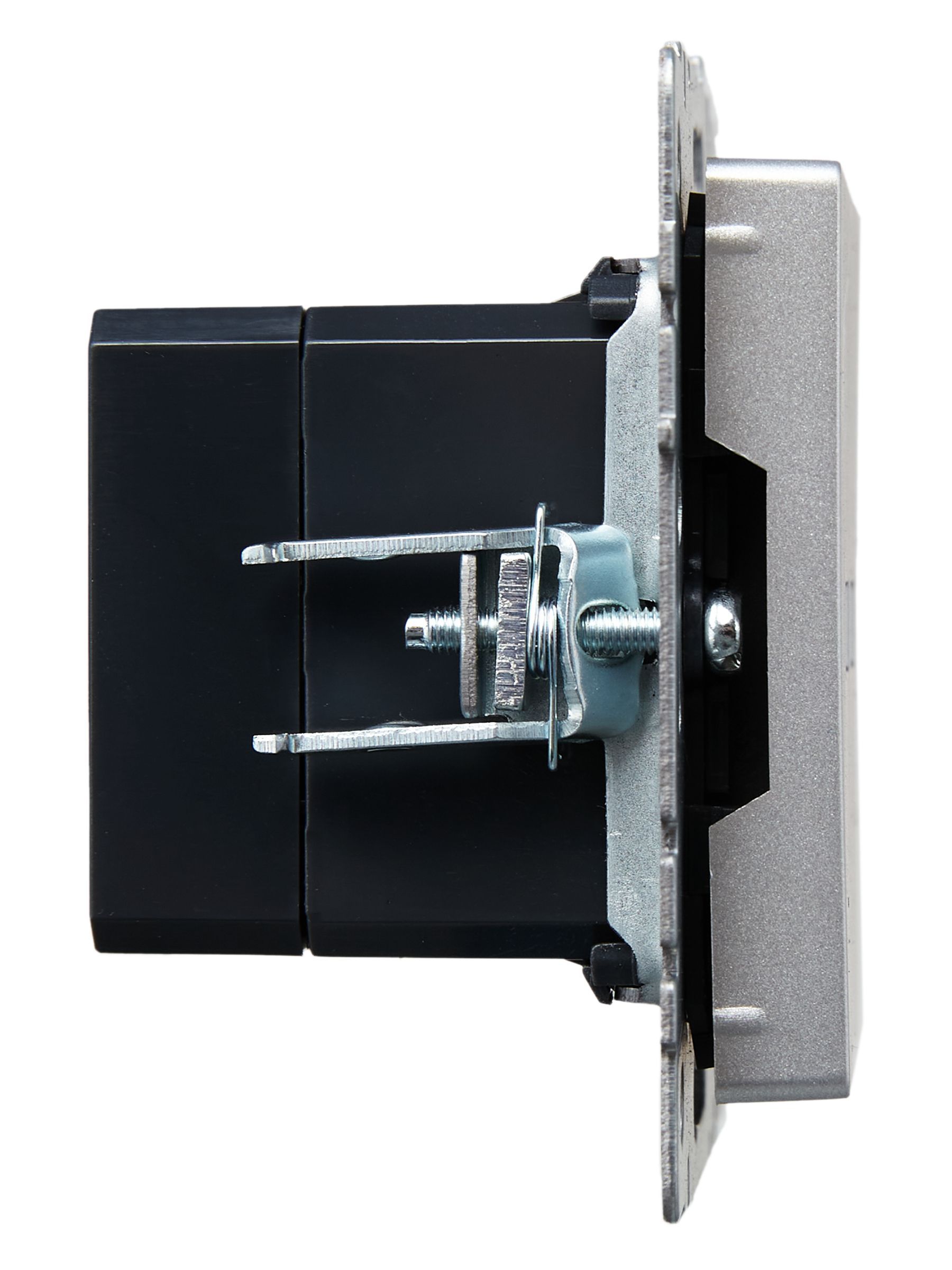 BRITE Розетка USB A+A 5В 3,1А РЮ10-1-БрА алюминий IEK - Фото 7