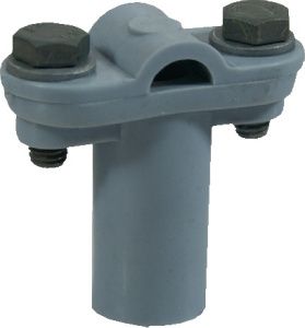 Держатель фасадный пластиковый скручиваемый L-100мм 44100