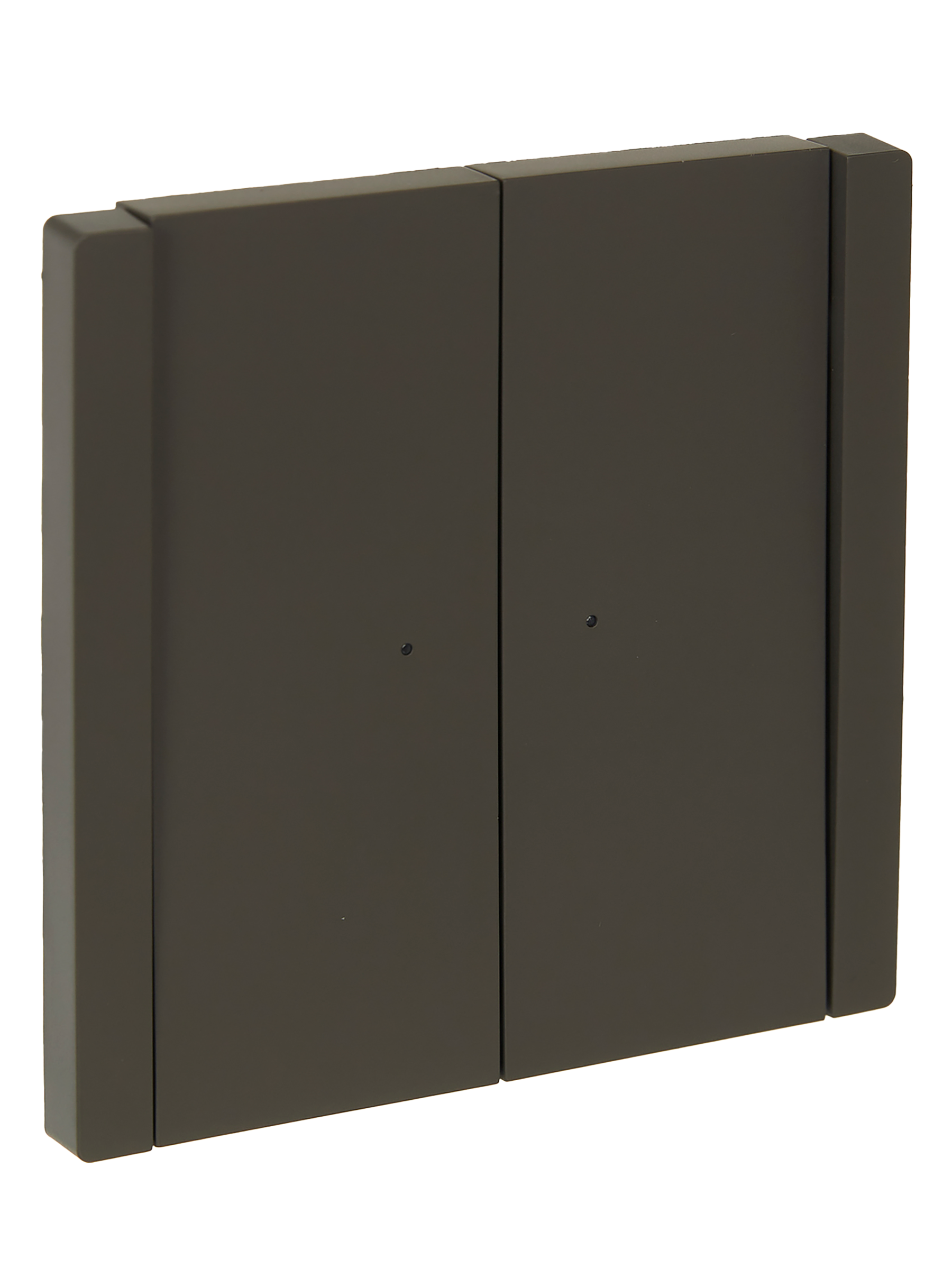 FORTE&PIANO Выключатель 2-клавишный проходной с индикацией 10А FP308 серый IEK FP-V22-1-10-1-K03