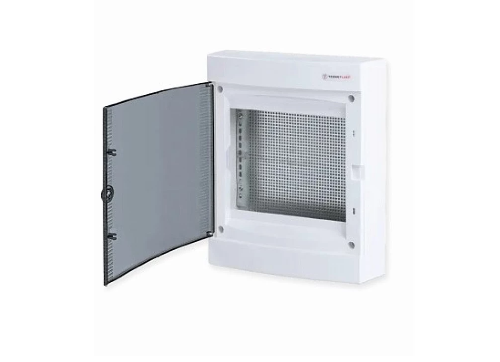 Щит встраиваемый мультимедийный, 2 ряда, прозрач. дверца, IP40 U24C IT