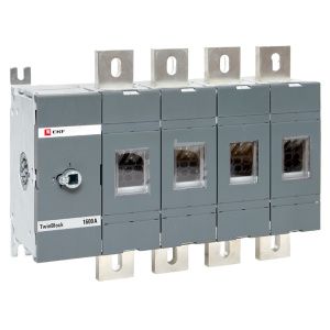 Рубильник 1600A 4P без рукоятки управления TwinBlock EKF tb-s-1600-4p