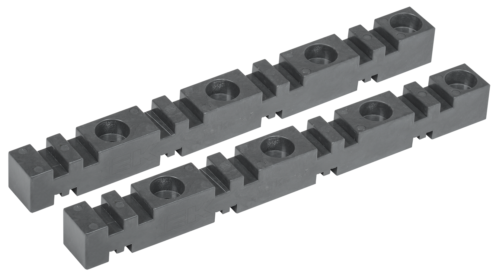 Изолятор шинный плоский ИШП 4P для шин 5мм и 10мм 303мм IEK
