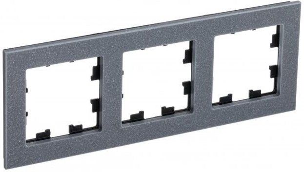 Рамка 3-м AtlasDesign Nature мрамор айс грей SE ATN343203