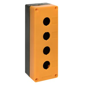 КП104 пластиковый 4 кнопки желтый EKF