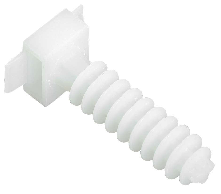 База дюбельная БД 35х10мм под хомут белая (100шт) IEK UHP32-35-10-100-K01