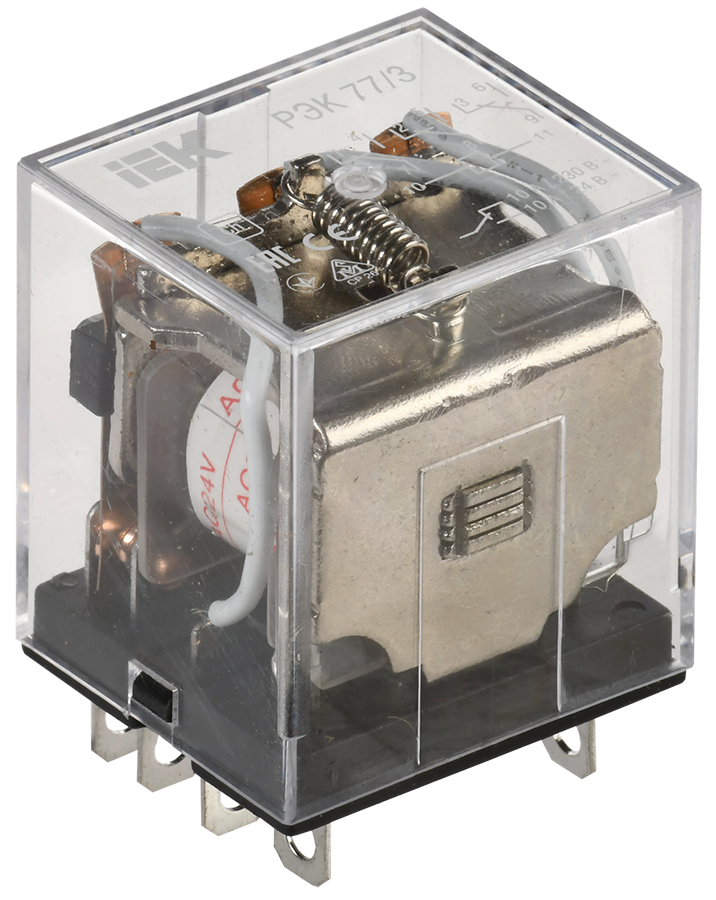 Реле РЭК77/3(LY3) 10А 24В AC IEK