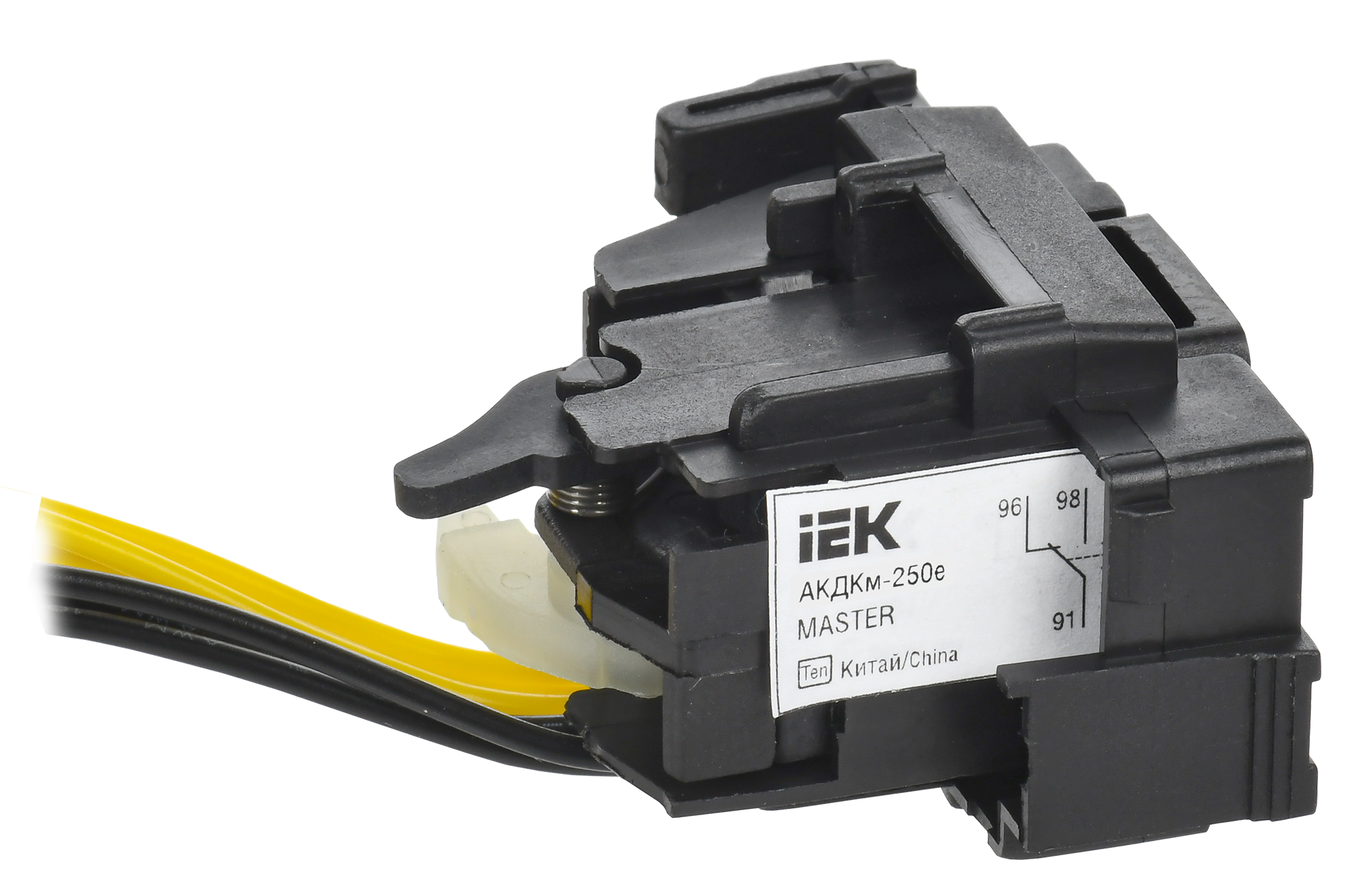Контакт совмещенный АКДКм-250e (АКДКм-35) MASTER электронный расцепитель IEK SVA31D-AK-DK-02