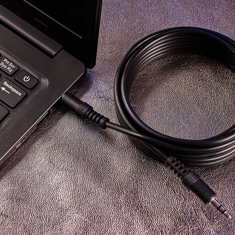 Шнур Стерео 3,5мм штекер - Стерео 3,5мм штекер, 3м REXANT - Фото 4