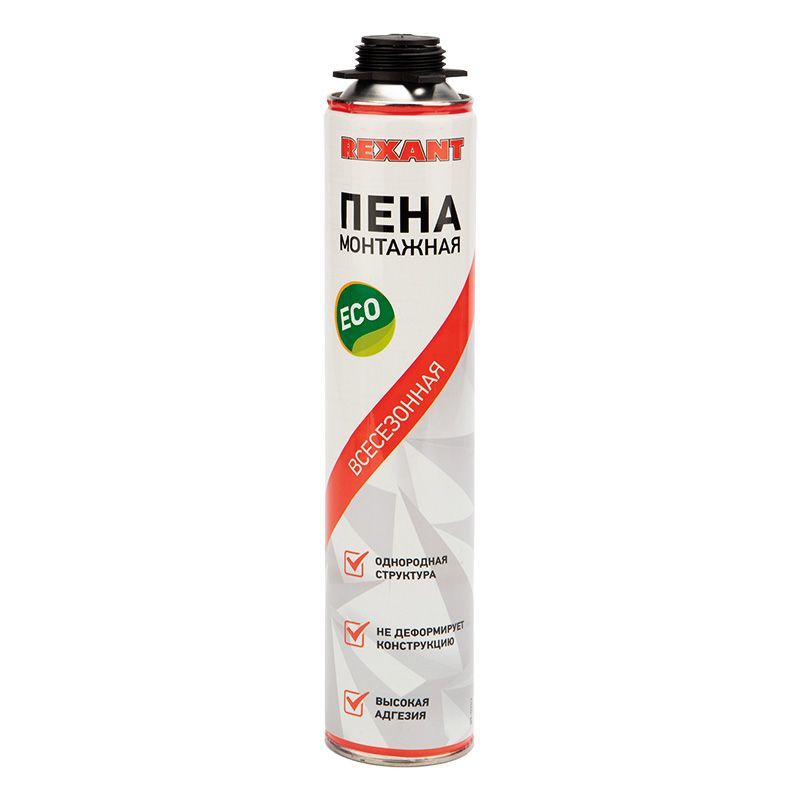 Пена монтажная всесезонная для пистолета 40 л eco REXANT 89-0903
