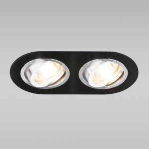 Светильник точечный алюминиевый 1061/2 MR16 BK черный Elektrostandard a036414