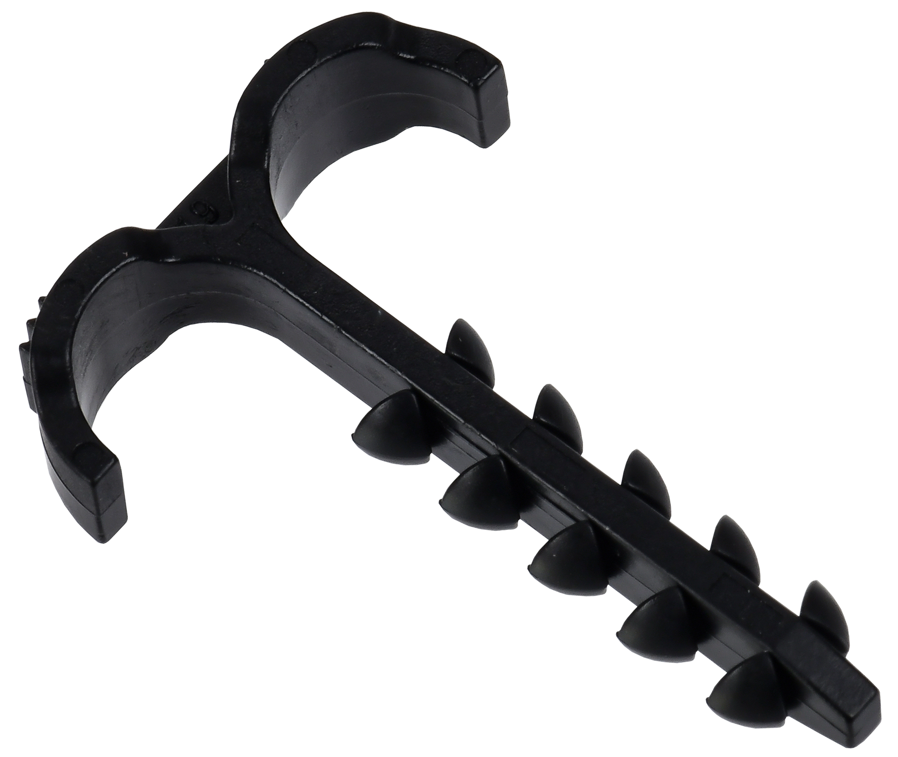 Дюбель-хомут Т-образный 4-12мм нейлон черный (25шт/упак) IEK UDH11-04-12-025-K02