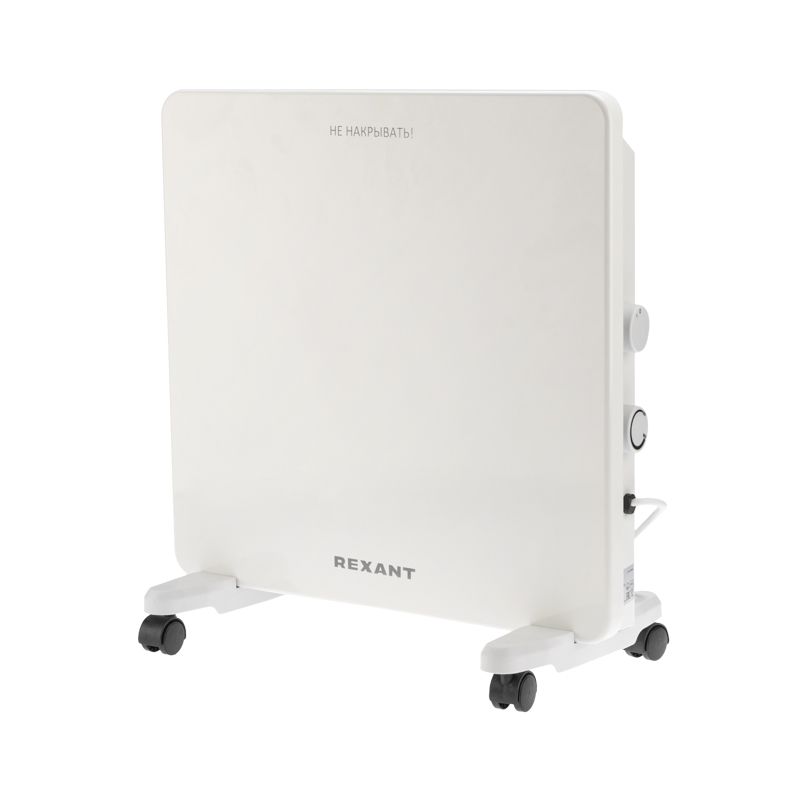 Конвектор электрический с механическим термостатом, 1кВт, СТИЧ-нагревательный элемент REXANT 60-0093