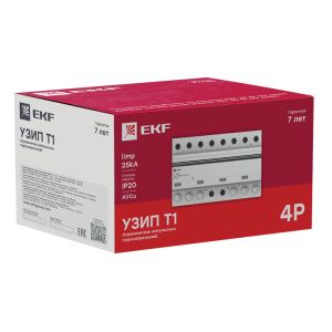 УЗИП Т1 Iimp 25kA (10/350μs) 4P EKF - Фото 3