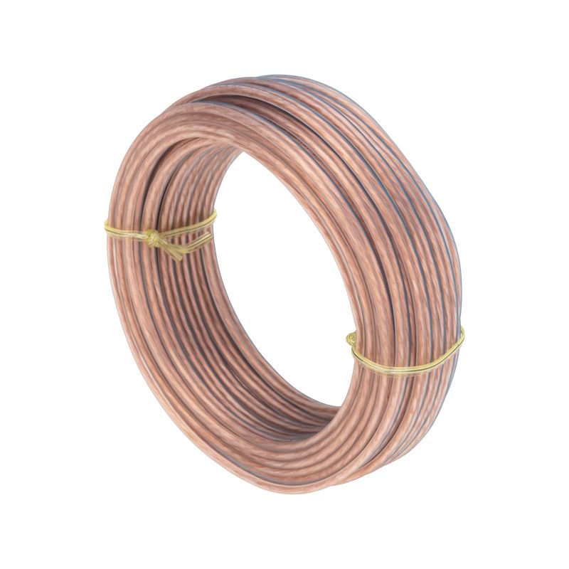 Кабель акустический 2х0,75мм², прозрачный BLUELINE, мини-бухта 10м REXANT - Фото 2