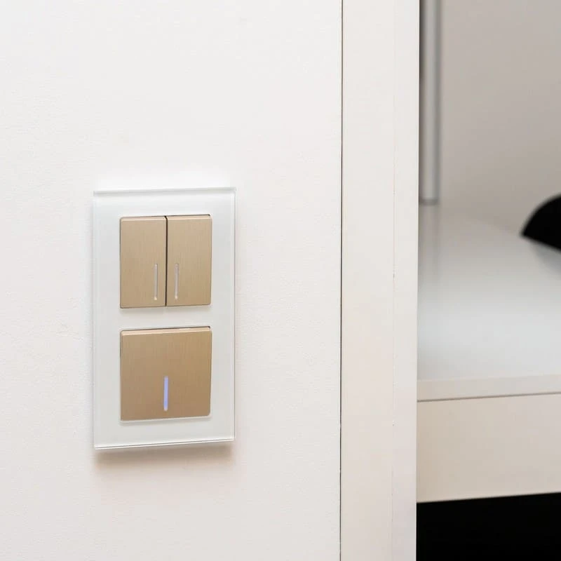 Рамка на 2 поста Favorit (белый,стекло) Werkel - Фото 4