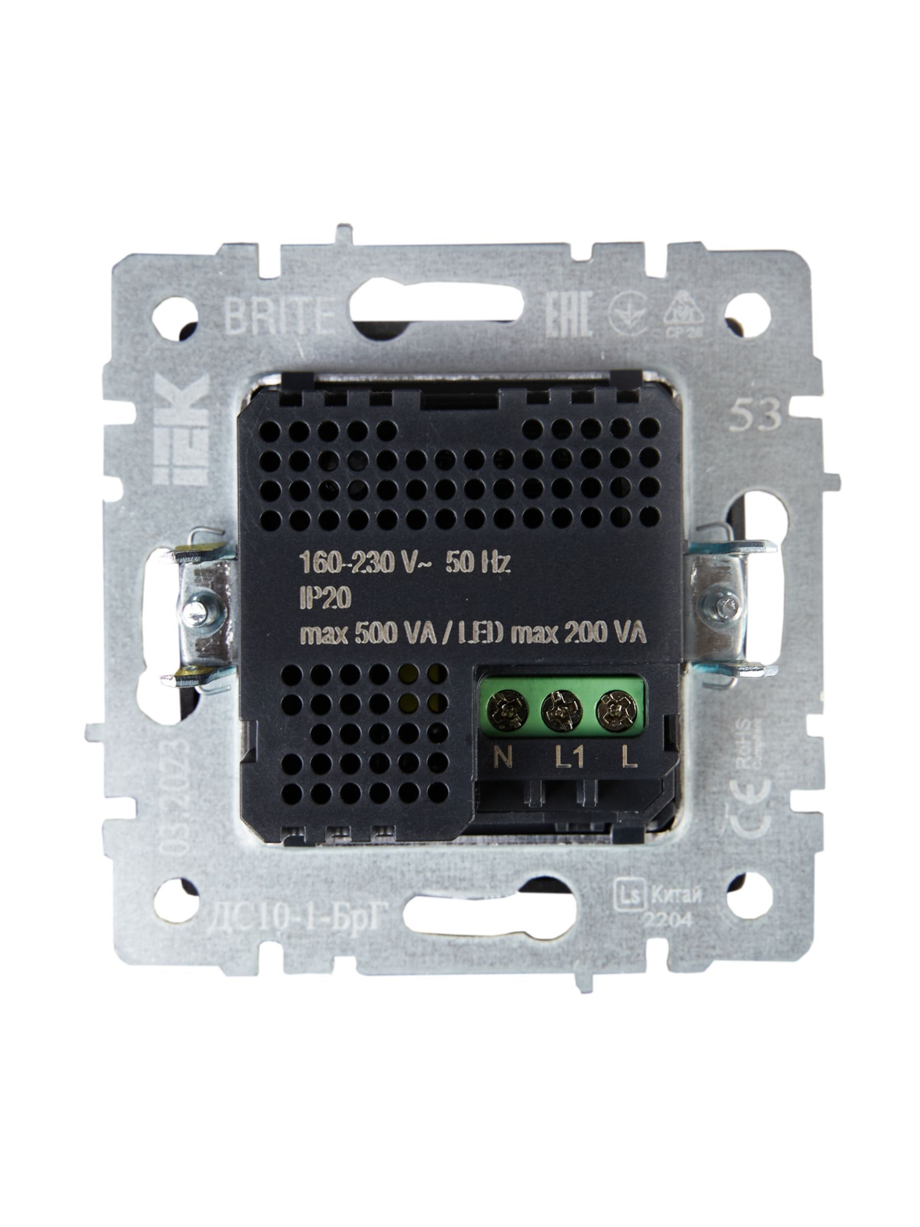 BRITE Датчик движения ДС10-1-БрГ графит IEK - Фото 8