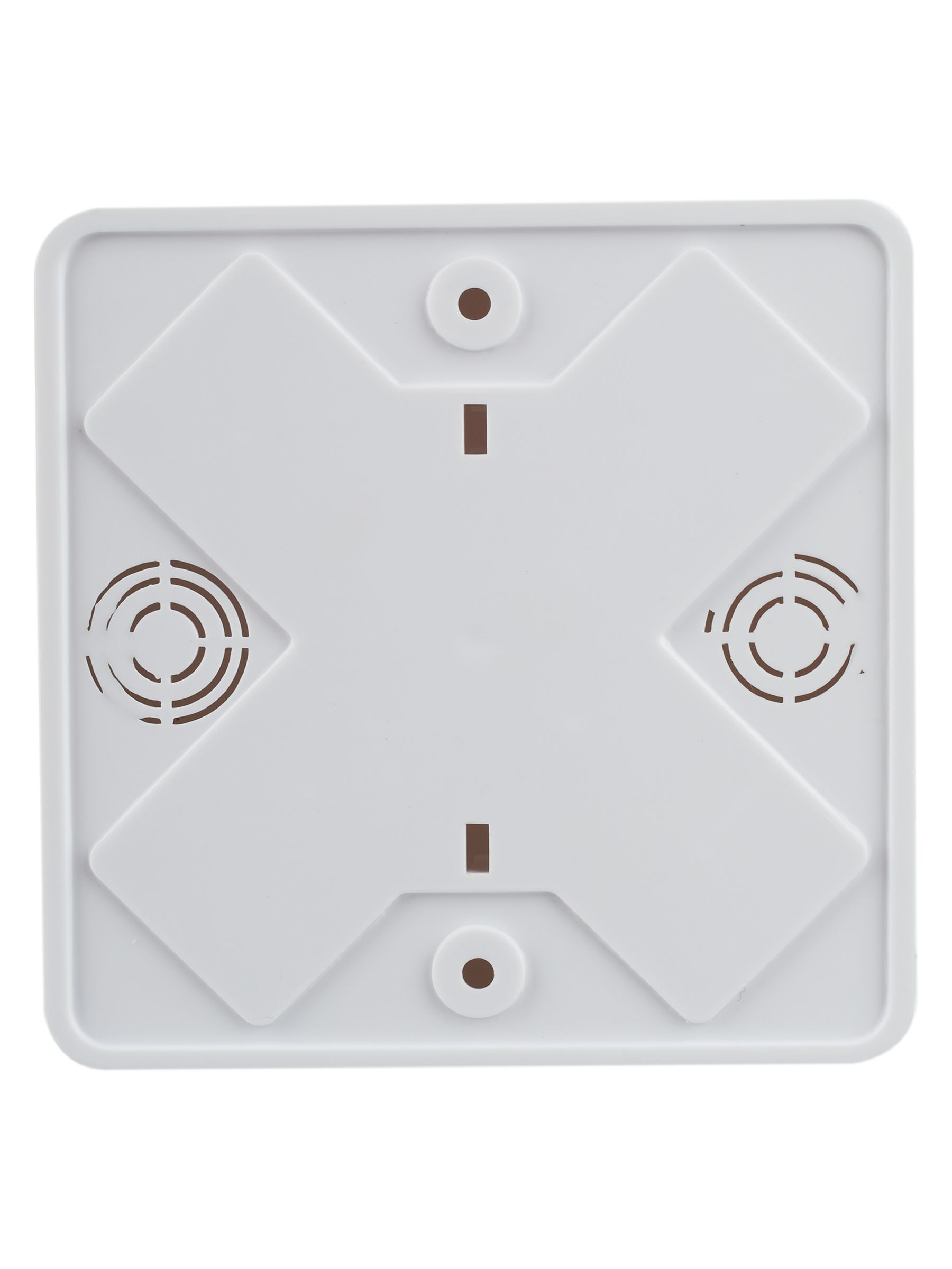 Коробка распаячная КМ для открытой проводки безгалогенная (HF) 100х100х44мм белая IEK - Фото 2