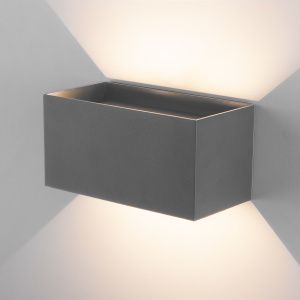 Светильник светодиодный уличный настенный WINNER DOUBLE LED IP54 35137/W серый Elektrostandard a057135