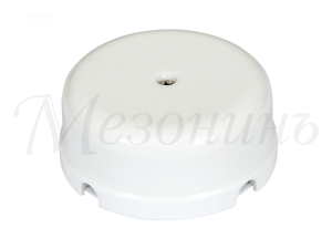 Коробка распределительная фарфоровая D80мм, высота 33мм, IP20, цвет -белый, ТМ "МЕЗОНИНЪ" GE70235-01 GE70235-01