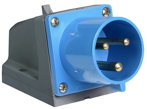 Вилка стационарная ССИ-523 2P+PE 32А 200-250В IP44 IEK PSR51-032-3