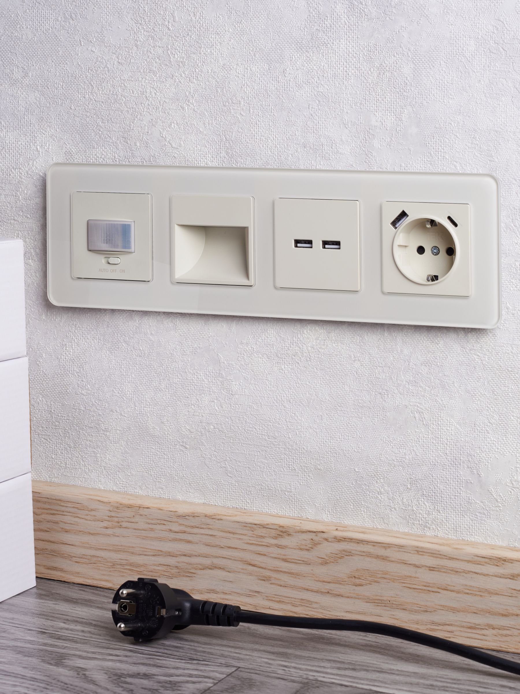 BRITE Датчик движения ДС10-1-БрКр бежевый IEK - Фото 3