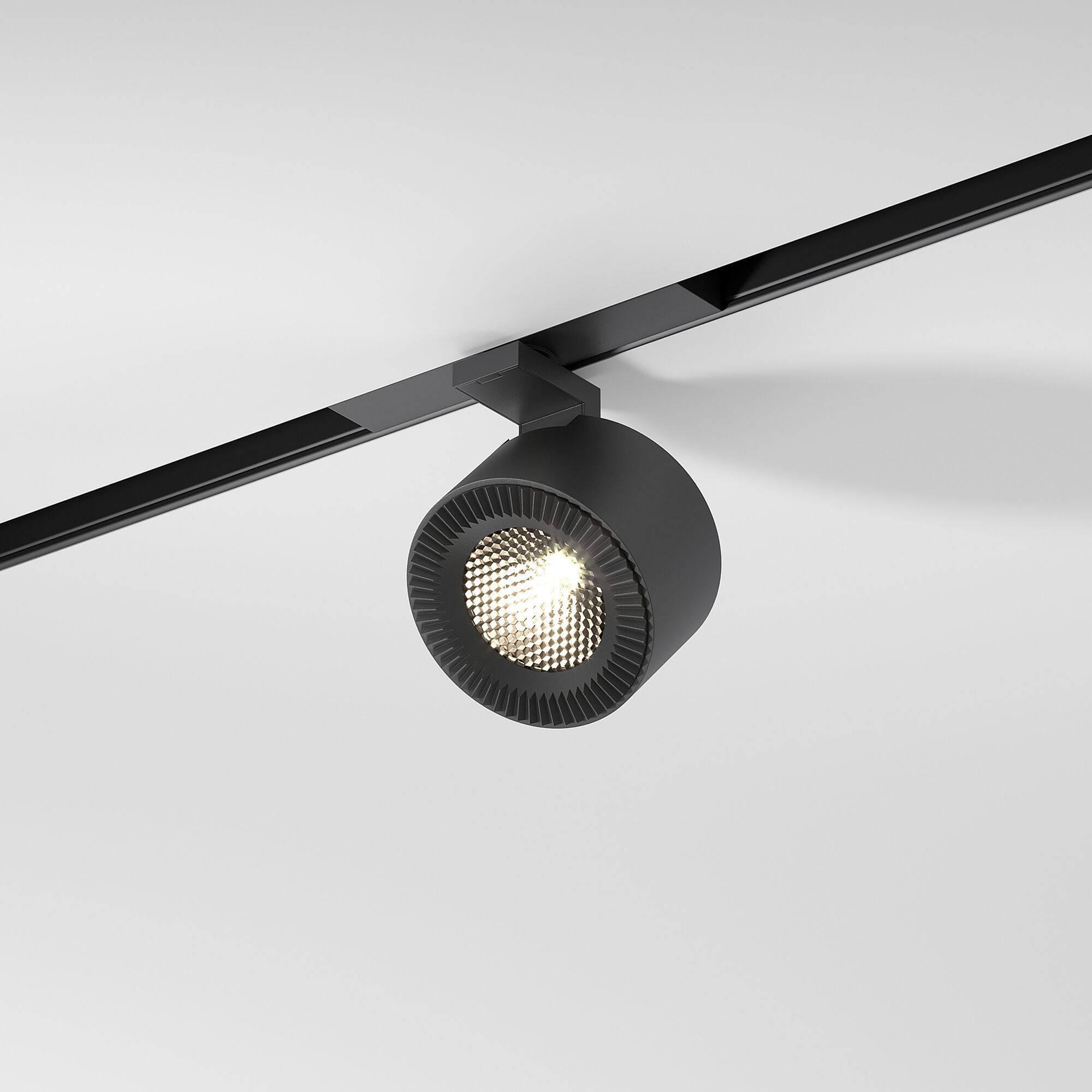 Slim Magnetic Трековый светильник 10W 4000K Stens (чёрный) 85198/01 a066699