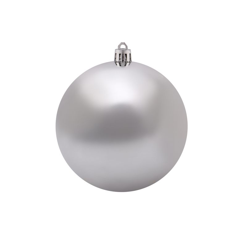 Елочная фигура Шар Ø 10 см, цвет серебряный глянцевый 502-075