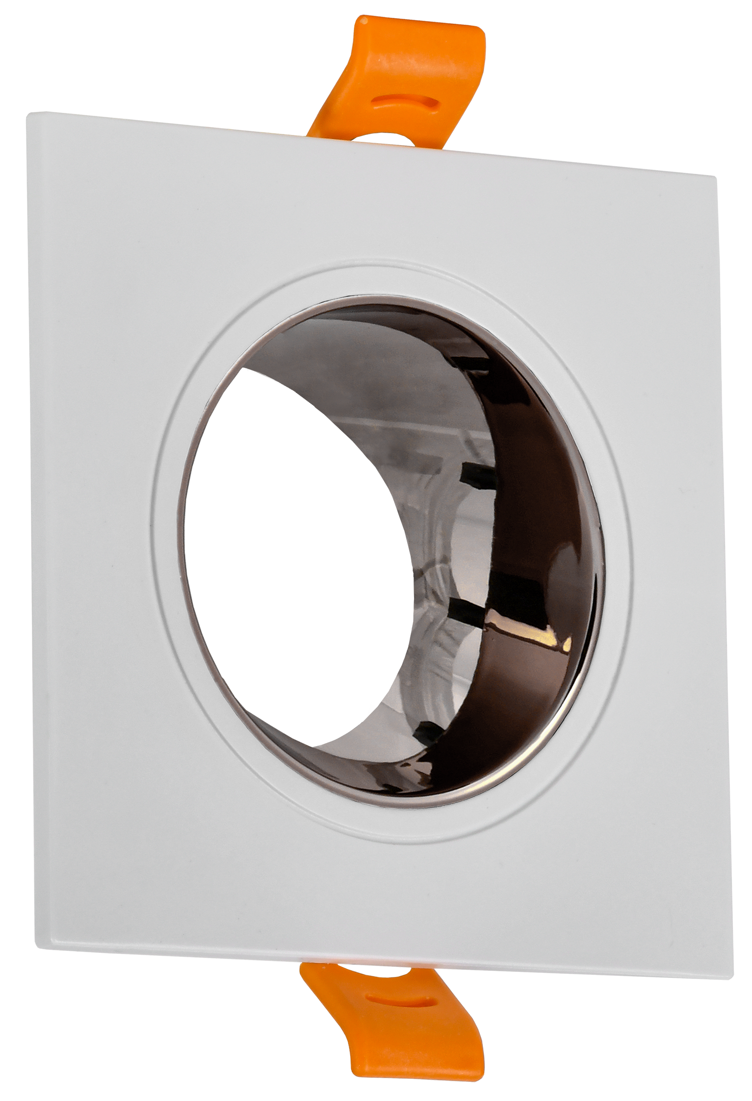 LIGHTING Светильник 4107 встраиваемый поворотный под лампу GU10 белый/шоколад пластик IEK LT-UVB0-4107-GU10-1-K30