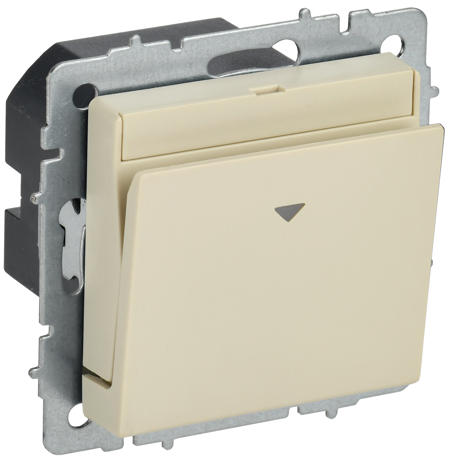 BRITE Выключатель карточный 30А ВС10-1-8-БрКр бежевый IEK BR-V11-0-10-K10