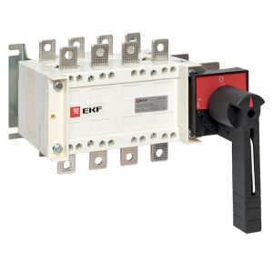 Рубильник-переключатель 160A 4P c рукояткой управления для прямой установки PowerSwitch EKF pscs-160-4