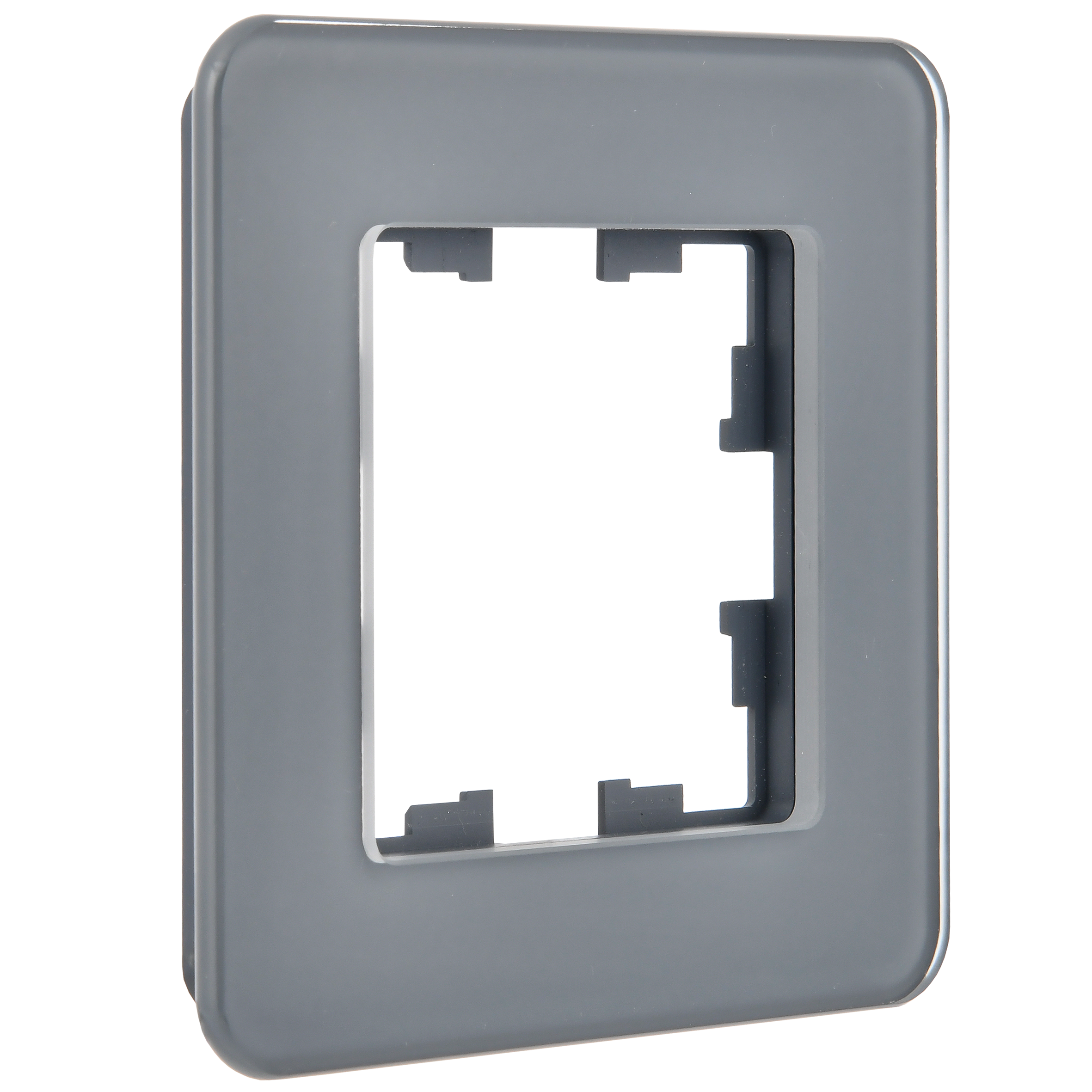 BRITE Рамка 1-местная РУ-1-2-Бр стекло графит RE IEK - Фото 7