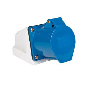 Роз. стац. наруж. 113 2Р+РЕ 16А 220В IP44 EKF ps-113-16-220