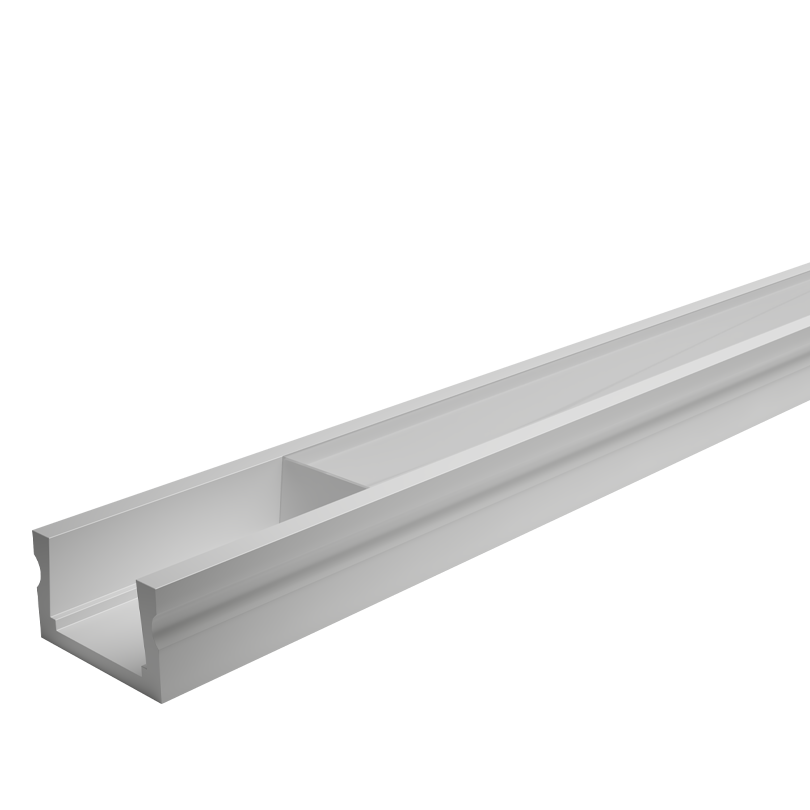 Профиль алюминиевый накладной WOLTA WAP-S-16/6/2000-W белый, 6х16х2000 мм готовый комплект WAP-S-16/6/2000-W