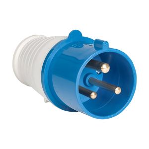 Вилка перенос. 023 2Р+РЕ 32А 220В IP44 EKF ps-023-32-220