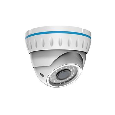 Купольная уличная камера AHD 1.3Мп (960P), объектив 2.8-12 мм., ИК до 30 м. 45-0143
