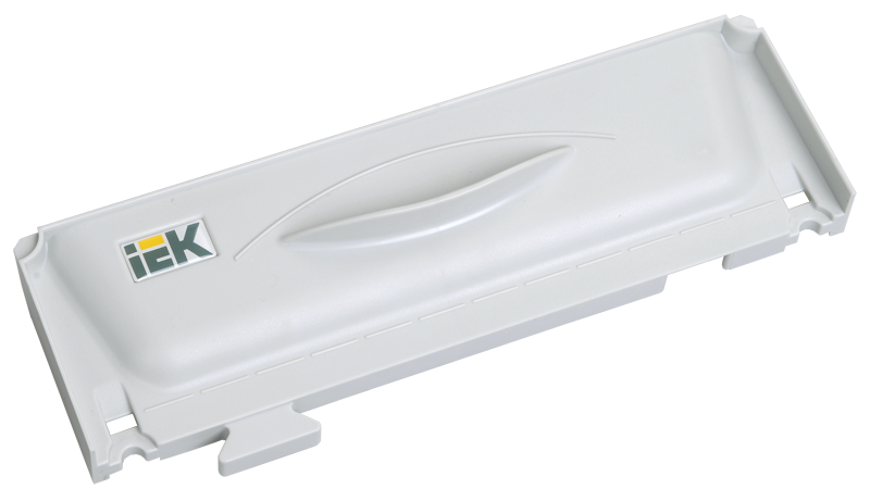 TITAN 5 Элемент фальш-панели торцевой серый IEK YIS50-TFP-K03