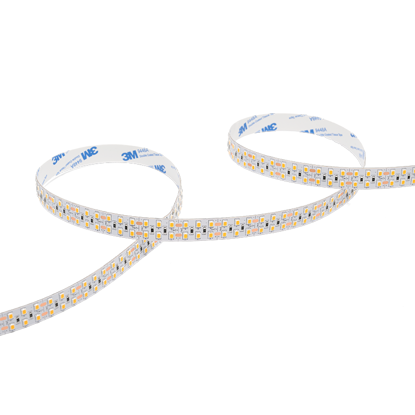 Светодиодная лента WOLTA WLS2835-24W/6500/24H240-02 двухрядная SMD2835 24Вт 6500K 24В IP20 3200лм/м 240led/м 15мм