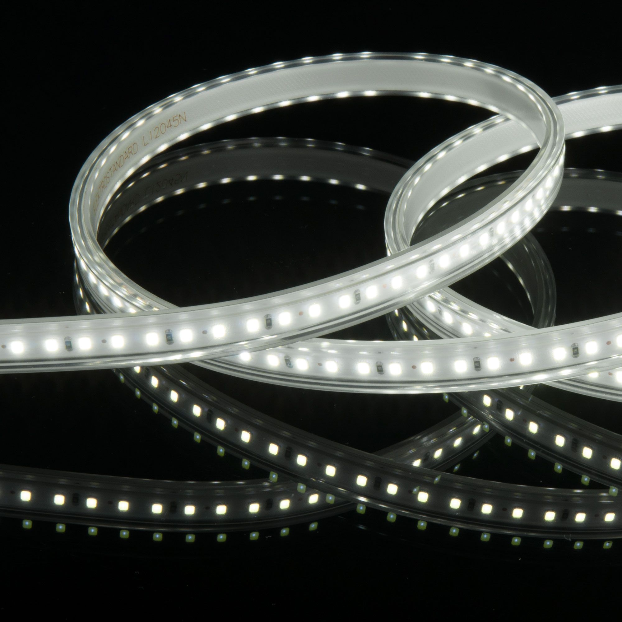 Лента светодиодная 220V 14,4W 120Led 2835 IP65 6500 холодный белый, 50 м Elektrostandard - Фото 3