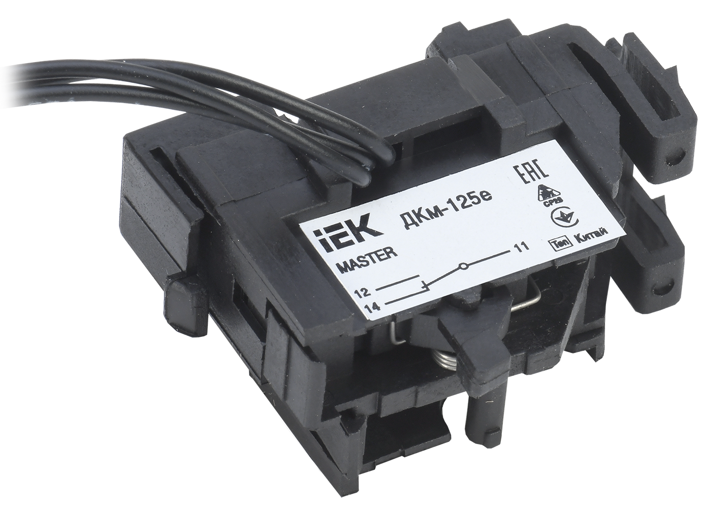 Контакт дополнительный ДКм-125е (ДКм-32) для ВА88-32 MASTER с электронным расцепителем IEK