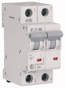 Авт. выключатель HL-C10/2, 2P, 10A, хар-ка C, 4.5kA, 2M Eaton 194769