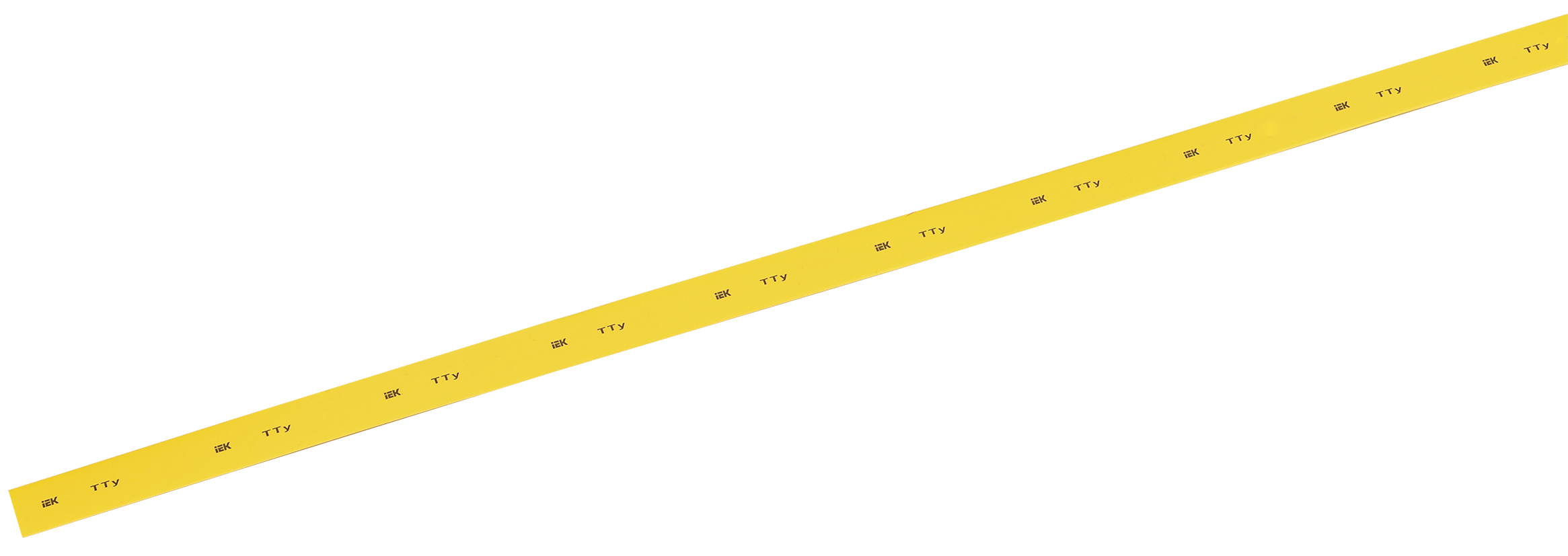 Трубка термоусадочная ТТУ нг-LS 12/6 желтая (1м) IEK UDRS-D12-1-K05