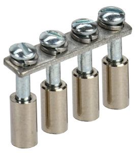 Перемычка в сборе для колодки клеммной CTS 4мм2 4PIN IEK YCT10-00-K03-004-A-4P