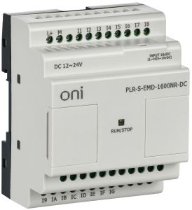 Логическое реле PLR-S ONI. Модуль расширения 16 каналами дискретного ввода. Напряжение питания 12-24 В DC PLR-S-EMD-1600NR-DC