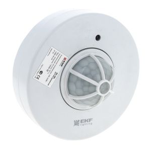 ИК датчик движения потолочный 1200Вт 360гр. до 6м IP20 MS-28A EKF dd-ms-28A