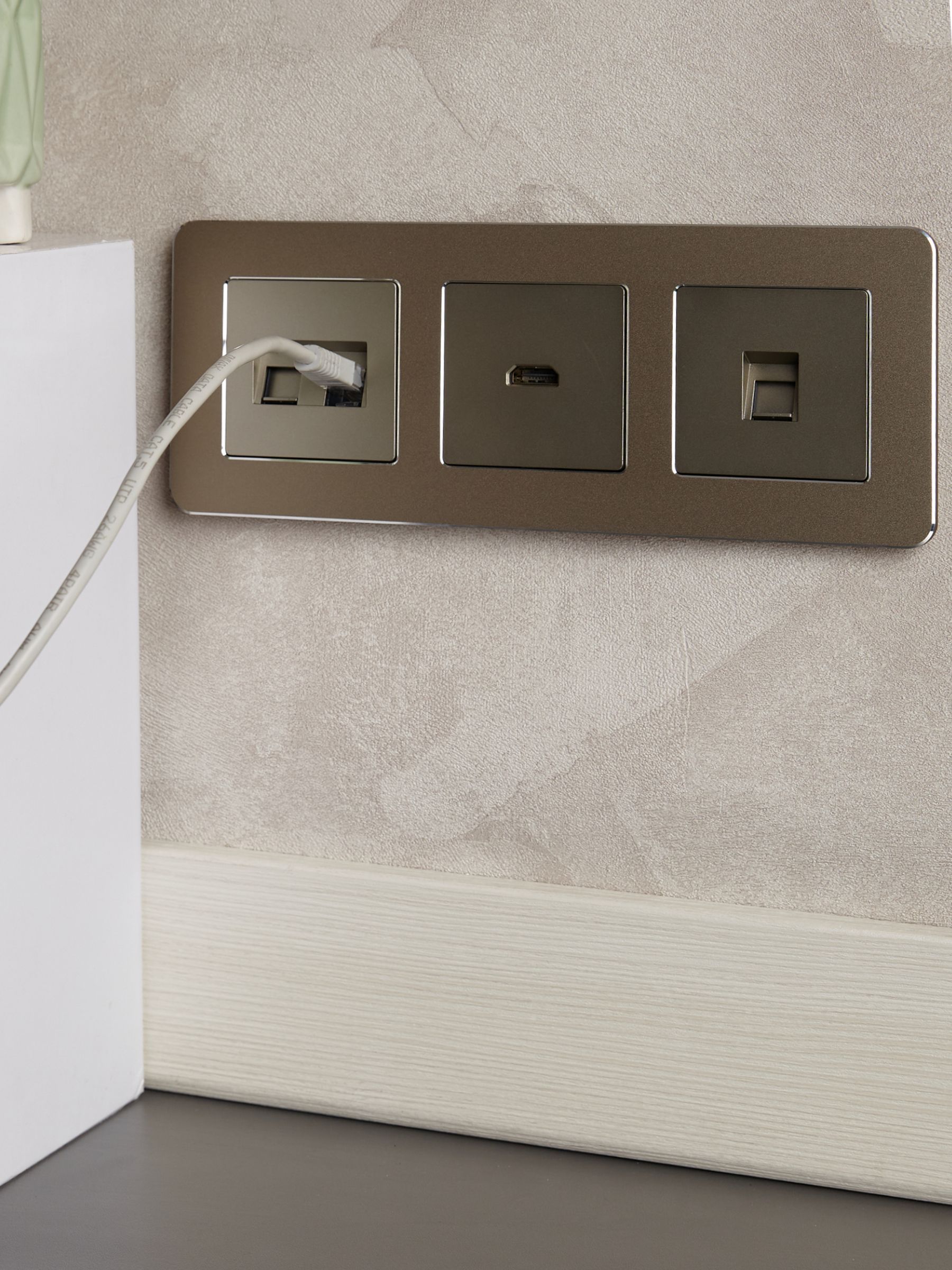 BRITE Розетка компьютерная RJ45 кат.6 РК11-БрШ шампань IEK - Фото 6