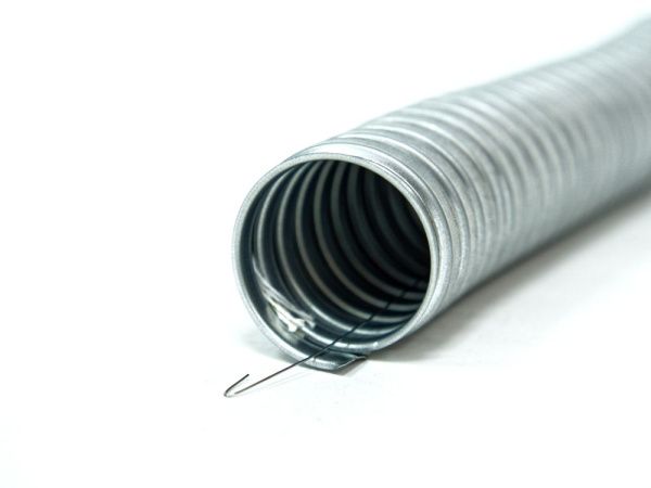 Металлорукав Р3-ЦХ  10 (50 м/уп.) с протяжкой ГОФРОМАТИК (ЗЭТАРУС)