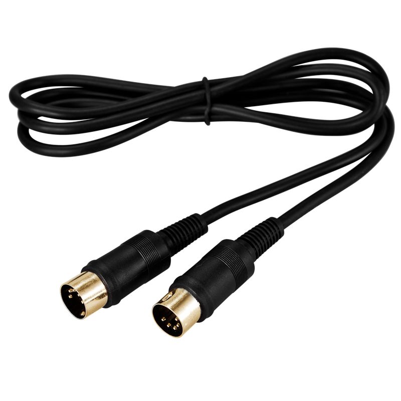 Шнур DIN 5 Pin - DIN 5 Pin, 1,5м, Gold REXANT - Фото 3