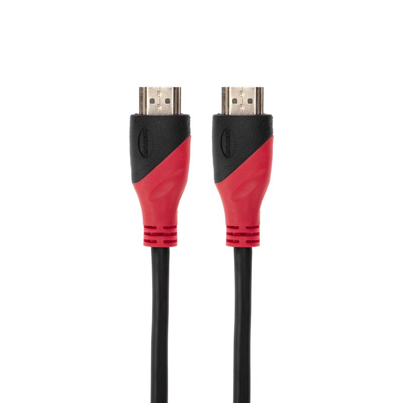 Кабель HDMI - HDMI 1.4, 2м, Gold REXANT - Фото 2
