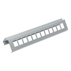 Патч-панель для 12 модулей RJ45 "Nova" EKF nv-pp12